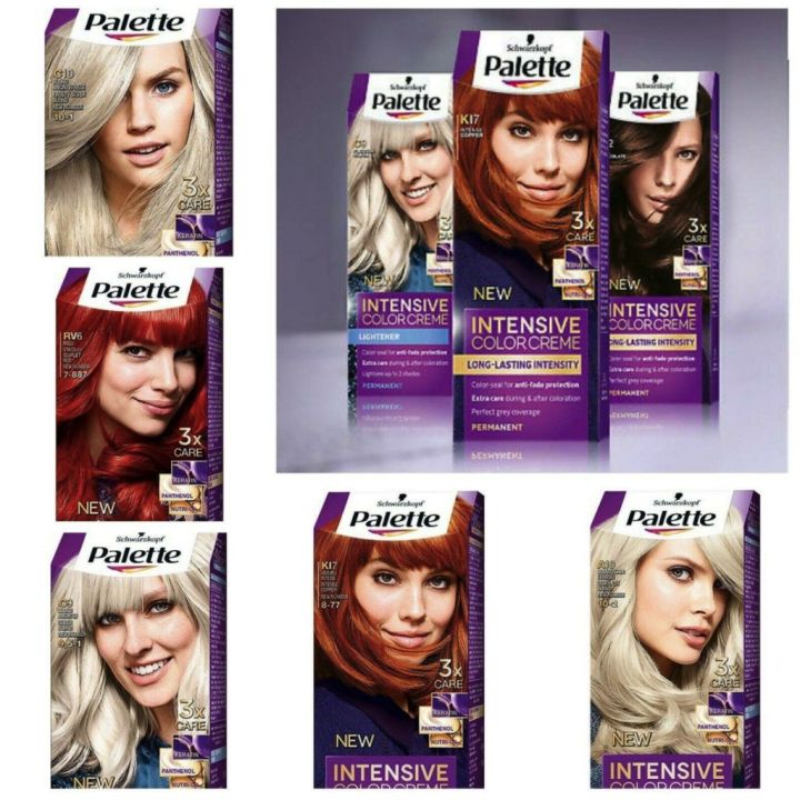 Thuốc nhuộm tóc, tẩy tóc Palette nhập khẩu - màu sáng | Lazada.vn
