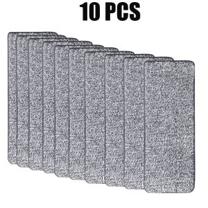 10/5Pcs 33x12cm Microfiber Mop Cloth Practical Replacement Mop Cloth Household Mop Head Cleaning Pad Washable Dust Home Cleaning Tools