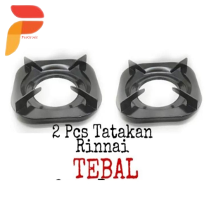 Harga Terlaris 2pcs - Tatakan / Dudukan Tungku Kompor Gas Rinnai Kaki 4 Rinai Bagus Tebal Kuat Awet Tahan Lama