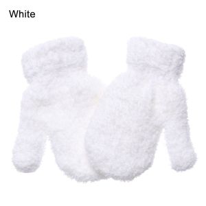 POPULAR X Boys Girls Winter Baby Soft Warm Lovely Kids Gloves Coral Plush Mittens Full Fingers Candy Color