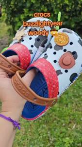cross Kids  Toy Stor Sheriff Woody Classic Clog kids anti slip shoes #209470