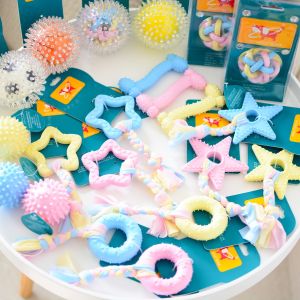 Cori Petto สินค้าพร้อมส่ง ของเล่นสุนัข ของเล่นแมว ยางกัดเล่น รูปทรงต่างๆ ของเล่นหมา ของเล่นแมว ไม่มีกลิ่นยาง