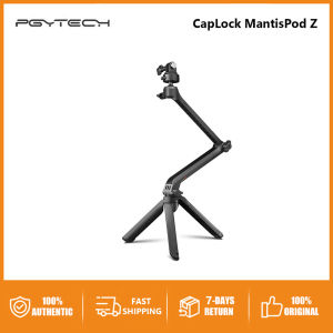 PGYTECH CapLock MantisPod Z For GoPro/Insta360/DJI POCKET 3/Smartphones/Mirrorless Action Cameras Tripod