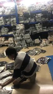 Cross Label Retro Jeans for Men Autumn American Style Trendy Brand Casual Straight Pants Loose Fit Plus Size Wide Leg Trousers