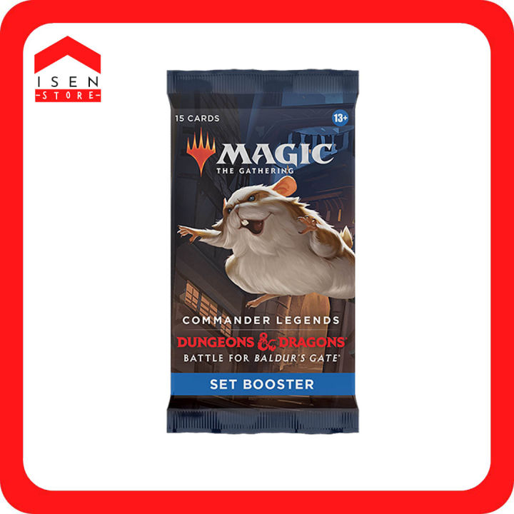 MTG Commander Legends: Battle for Baldur's Gate Set Booster Pack Magic The  Gathering | Lazada PH
