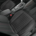 PU Leather Car Seat Covers Universal Automobiles Seat Cover Interior Seats Cushion Mats Chair Protector Carpet Pads Accessories for Vehicle Driver Seats. 
