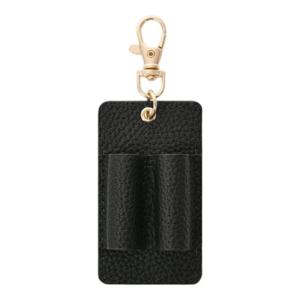 Da kẹp bút tổ chức khe đôi kẹp giữ bút với có thể tháo rời Keychain cho máy tính xách tay Ba lô đồ du lịch thiết yếu