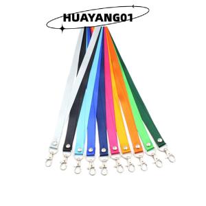 HUAYANG01 [2023 new HOT FASHION] lazlook สายคล้องคอแบบแยกออกจากกันอย่างปลอดภัยสำหรับที่ใส่ป้ายชื่อ ID กุญแจคลิปโลหะ SL