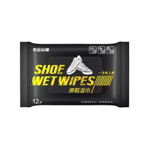 BW-C1016 Tissue Basah Pembersih Sepatu 12 Lembar Wipes Shoe Cleaner / Tisu Basah Sepatu Tanpa Cuci