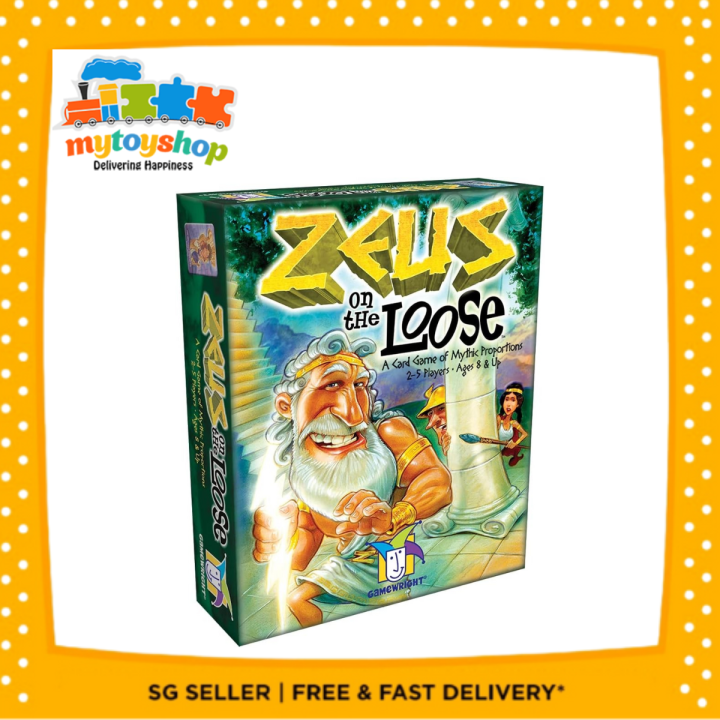 Zeus on the Loose Card Game by Gamewright Lazada Singapore