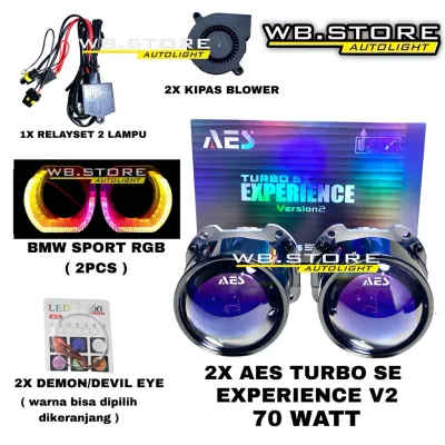 PAKET BILED AES TURBO SE EXPERIENCE V2 70 WATT BILED AES