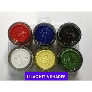 Fevicryl Acrylic Paint 4 or 6 or 10 COLORS LILAC SUNFLOWER PEARL METALLIC GOLD SILVER KIT