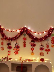 [2/9] Dây Sao Vàng Lấp lánh – Hoạ Tiết Ngôi Sao May Mắn  trang trí tiệc  sự kiện lễ hội Dài 2 mét loại đẹp