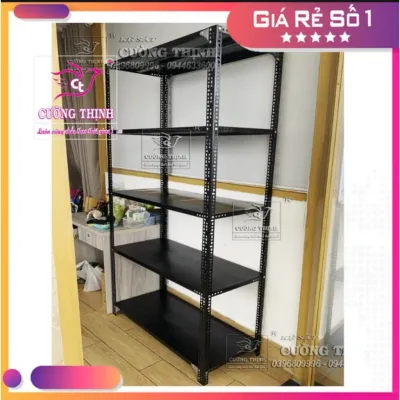 Kệ Sắt V Lỗ Đa Năng Dài 08 m x Rộng 05m x Cao 1m-12m-15m-2m - 3456 Tầng