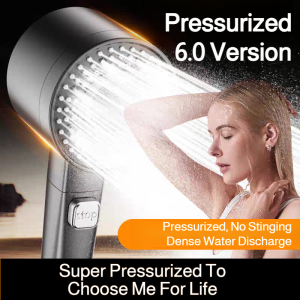 🚿Shower head increase water pressure 300%🚿High pressure shower head shower head high pressure shower head save water 60% shower set