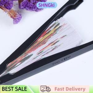 SHNGki Summer Handheld Fan Chinese Folding Hand Fan Printed Paper Decorative gift