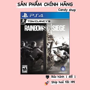 Đĩa game Tom Clancys Rainbow Six: Siege PS4 (LIKE NEW)