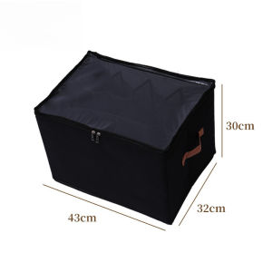 BHQ Foldable Dustproof Shoe Organizer Home Shoe Storage Box with Lid Oxford Cloth Compartmentalized Shoe Storage Wardrobes