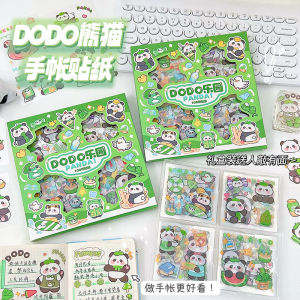 พร้อมส่ง❗❗ สติ๊กเกอร์ 100แผ่น พร้อมกล่อง 🧡 Sticker ชุด PVC น่ารักกันน้ำ ตกแต่ง ไดอารี่ สติ๊กเกอร์ไดคัท ลายน่ารัก 🧡