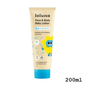 Loluna Face Body Lotion Losion Pelembap Wajah Badan Anak Bayi Kulit Sensitif
