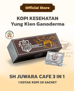 KOPI SH JUWARA CAFE 3 IN 1 - KOPI KESEHATAN - KOPI GANODERMA - KOPI JUWARA