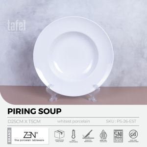 ZEN Soup Plate RIM HORECA 25 cm