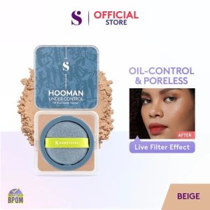 SOMETHINC Hooman Under Control HD Blur Loose Powder - Bedak Tabur (13 g)