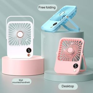 🌬️ Portable Fan Silent Lightweight Automatic Speed / Mini Fan / On-the-Go / Ultra-low Resistance / Long-lasting Battery Life / 2025 Desktop Fan USB Rechargeable Student Dormitory Bedroom Bedside Mini Portable Outdoor Small Fan