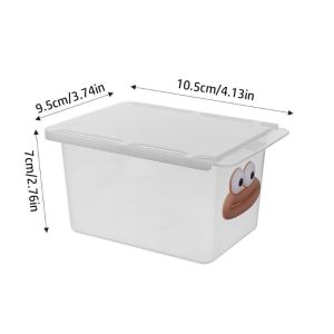 AUTOCARE X Punch-free Storage Box Pull Out Drawer-Type Under Mirror Organizer Creative Self Adhesive Shelf