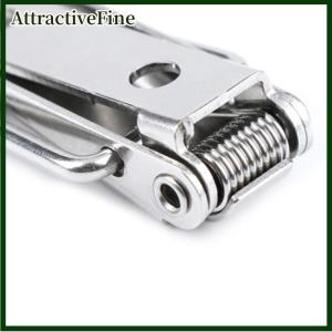 AttractiveFine Khóa nắp hộp bằng thép không gỉ khóa nắp khóa phần cứng chốt lò xo