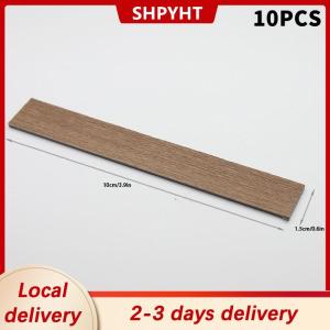 [COD] SHPYHT Local delivery Ship within 24 hours 10PCS Mini Floor Boards Dollhouse Floor Tiles Miniature Wooden Flooring For 1:12 Doll House Furniture Wall Floor Decor