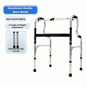 Foldable Walking Stick For Disability Adjustable Elderly Walking Aid