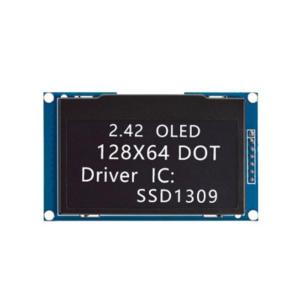 128x64 Pixel Display Module 2.42Inch Wide Viewing Angles For Instrumentation And Compactly Electronics