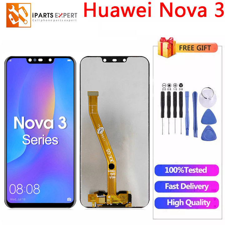 IPARTSEXPERT 6.3 Original LCD For Huawei Nova 3 LCD Display