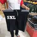 SUPER JUMBO XXXXXL COD celana pendek pria jumbo cowok dewasa chino rip pinggang karet. 