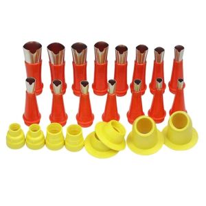 23pcs Caulk Applicator Spuit Caulking Caulk Dengan Base Kits Spuit Sealant Finishing Tools