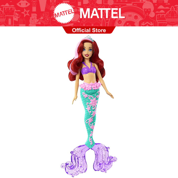 Disney Princess Ariel Mermaid Doll With Colour Changing Hair And