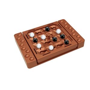 CGGUE ฉลาด หมากรุกขาวดำ ฟลิปสัมผัสแบบโต้ตอบ มงต์เมสซอนรี เกมกระดานบนโต๊ะ ของเล่นเกมส์เดสก์ท็อป ปฏิสัมพันธ์ระหว่างพ่อแม่และลูก ติดตามเกมหมากรุก ของเล่นฝึกการคิดและเหตุผล