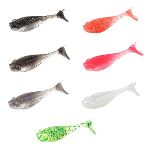 20lots Soft Realistic Floating Lures Swimming Motion Wobblers Artificial Baits Saltwater Freshwaters Use