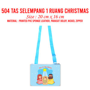 Christmas Sling Bag Souvenir Natal Tas Selempang Anak