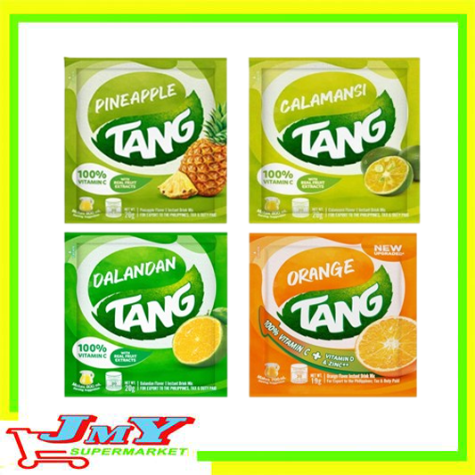 JMY TANG POWDERED JUICE PINEAPPLE/CALAMANSI/DALANDAN/ORANGE 20G (BUNDLE