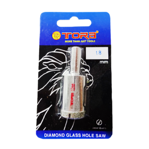 TORA Hole Saw Diamond Cutter - Mata Bor Kaca Keramik Granit 18 mm