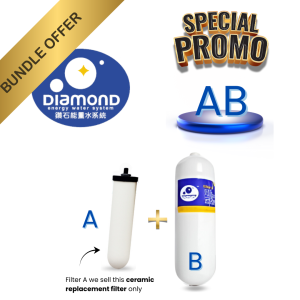 DIAMOND G1500 Water Purifier Filter Bundle - 100% Genuine Replacement Cartridge Set for Enhanced Filtration