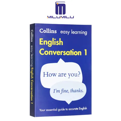 Collins Easy Learning English - Easy Learning English Conversation: Book 1 Paperback by Collins Dictionaries Original English books
