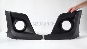 For Subaru Crosstrek XV 2018 2019 2020 Fog Lamp Cover Grill Bezel Headlight Front Bumper Fog Light Cover Trim Car Accessories