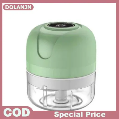 DOLANJN Xách tay bé thực phẩm Máy xay sinh tố không dây có thể sạc lại đa sử dụng thực phẩm nấu Bộ vi xử lý thịt cắt 250ml
