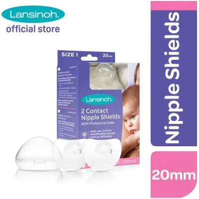 LANSINOH CONTACT NIPPLE SHIELDS (20mm / 24mm)