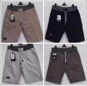TURUN HARGA !!! CHINOS PENDEK JUMBO 100 RB DAPAT 5 COD / CELANA PINGGANG RIB 27-50 BAYAR DI TEMPAT