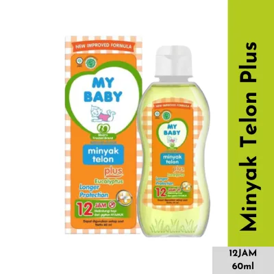Minyak Telon Plus My Baby Mybaby Eucalyptus 60/90/150ml
