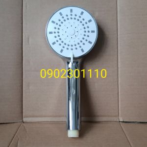 Tay sen tắm 3 chế độ tắm tùy chỉnh kết hợp chất liệu nhựa mạ crom sáng bóng nước đầm.